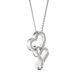 Mother's Day Two Hearts "I Know Love" Necklace