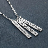 I Can Do All Things Through Christ Bar Necklace